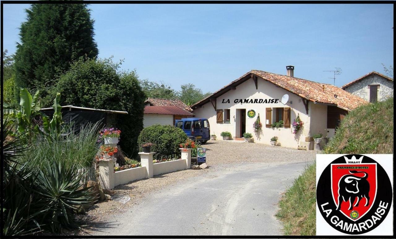 לינה וארוחת בוקר Gamarde-les-Bains La Gamardaise - M.Millot מראה חיצוני תמונה